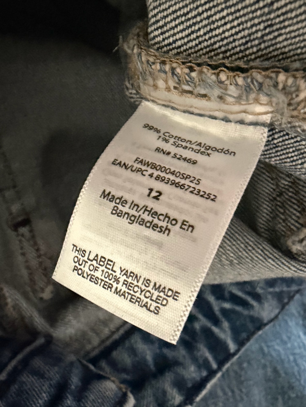Free Assembly Blue Jeans with Patch Pockets - Picture 6 of 11